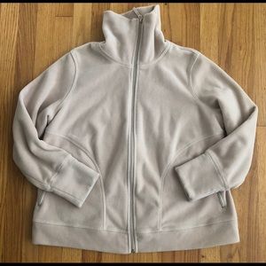Evie Fleece Zip-Up Jacket  1X